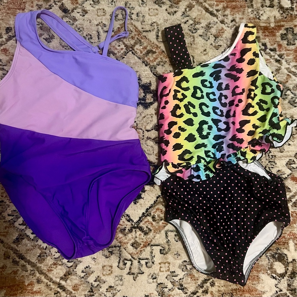 Colorful Kids' Swimsuit Set